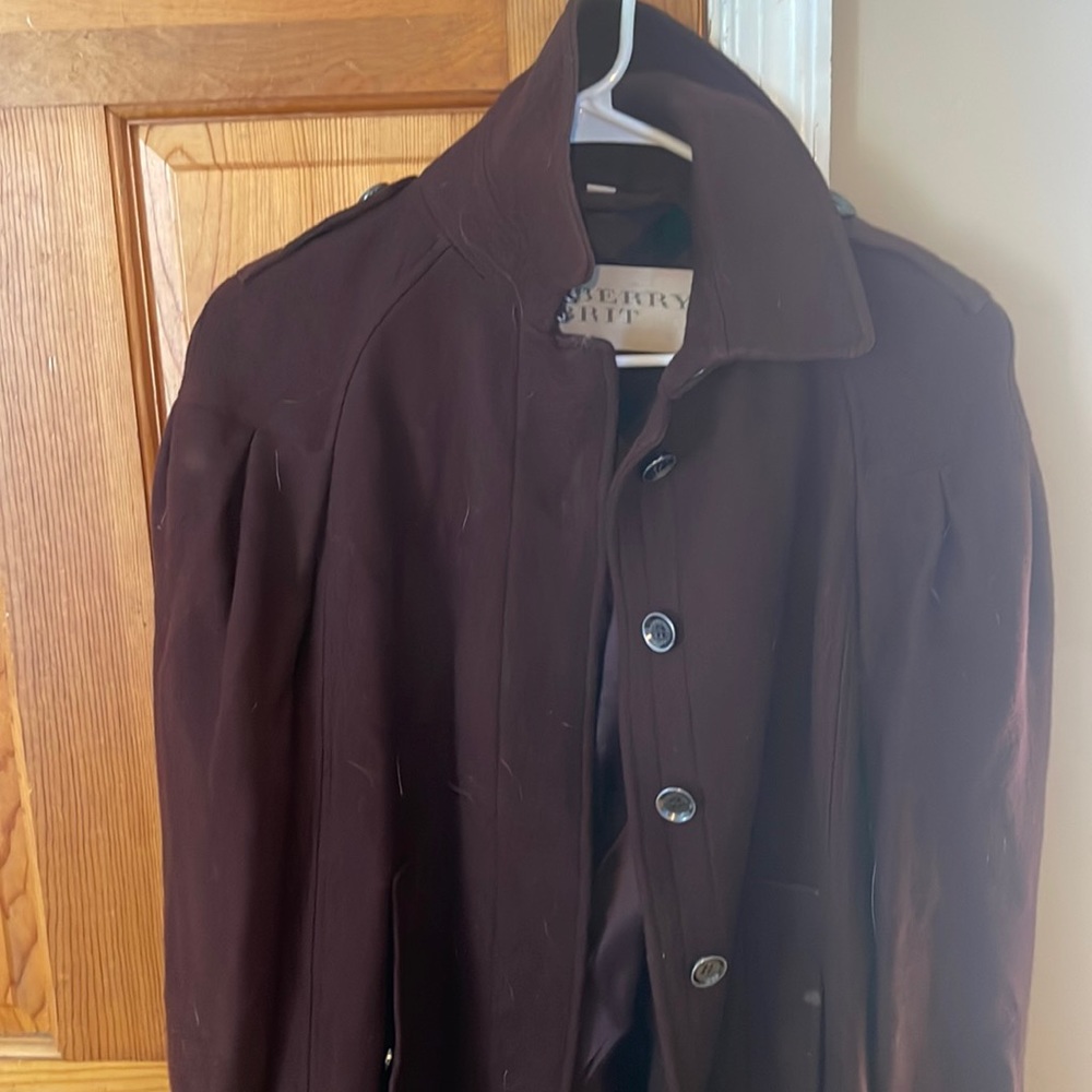 Authentic Burberry Wool Coat - image 1
